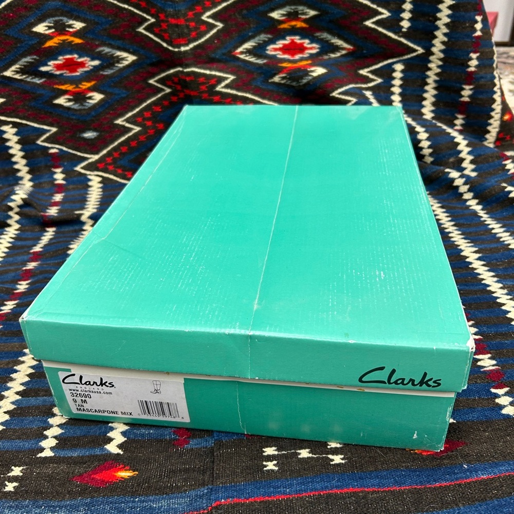 Clarks Women's Mascarpone Artisn buckle Brown Heeled leather Boots size 9 - Picture 5 of 12
